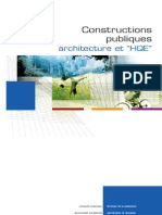 Constructions Publiques, Architecture Et HQE