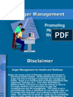 Anger Management: Promoting Health & Wellness