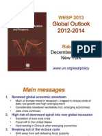 UN - World Economic Situation & Prospects 2013 - Presentation 