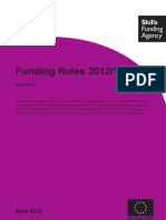 Funding Rules 201213 - Published 3 April 2012
