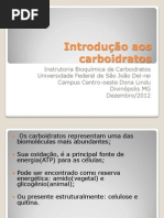 Introduçao aos carboidratos
