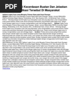 Download  Aplikasi Kecerdasan Buatan by Firmansyah Tirtawidjaja SN117371023 doc pdf