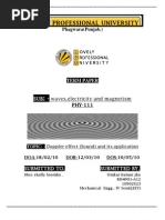 Download Termpaper-doppler Effect and Its Application-physics by Omkar Kumar Jha SN117376050 doc pdf