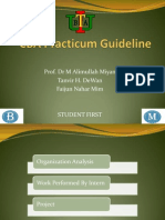 CBA Practicum Guide