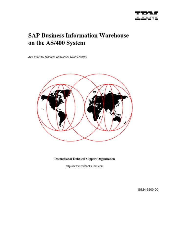 SAP Business Information Warehouse On The As 400 System | PDF