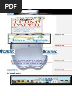 Final Report of APPLE