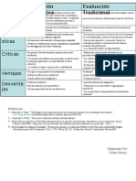 Lamina de Evaluación Alternativa