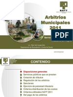 Arbitrios Municipales 2011
