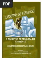 CADERNO DE RESUMOS SEMANA DE FILOSOFIA UFC