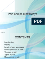 Pain and Pain Pathways