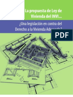 La Propuesta de Ley de Vivienda Del INVI Una Legislación en Contra Del Derecho A La Vivienda Adecuada