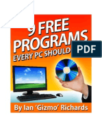 Nine Free Programs that your PC should have