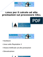 Linux Per Il Calcolo Ad Alte Prestazioni Sul Processore CELL