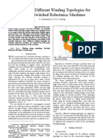 Analysis of Different Winding Topologies For Canned Switched Reluctance Machines