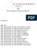 The Case Book of Sherlock Holmes by Arthur Conan Doyle