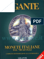 Gigante. Monete Italiane Dal 700 Ad Oggi (12 Edizione)