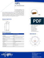 Iridium Antenna UFL Connector