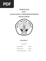 Download Teori Dasar Spektrofotometri by Lusiana Carlrytha SN117437929 doc pdf