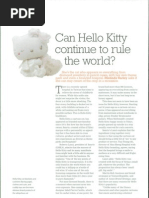 Can Hello Kitty Rule the World