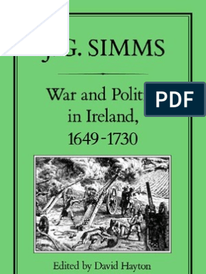 War and Polotics in Ireland 1649 - 1730, PDF, Oliver Cromwell