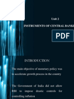 Unit 2 Instruments of Central Banking