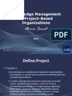 Knowledge Management in Project-Based Organizations