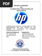 Minor Project Report on Hp