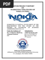 MINOR PROJECT REPORT ON Nokia MPR (Amit)