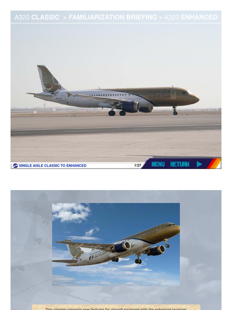 A320 Classic to Enhanced Overview | PDF | Flight Dynamics (Fixed Wing ...