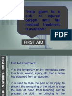t7 First Aid
