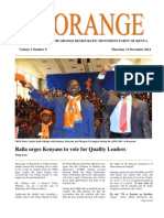 The Orange Newsletter, Volume 1, Number 9, 13th December 2012