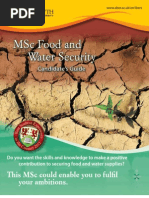 16133 MSc Food Water Security Candidate's Guide Jan 2012