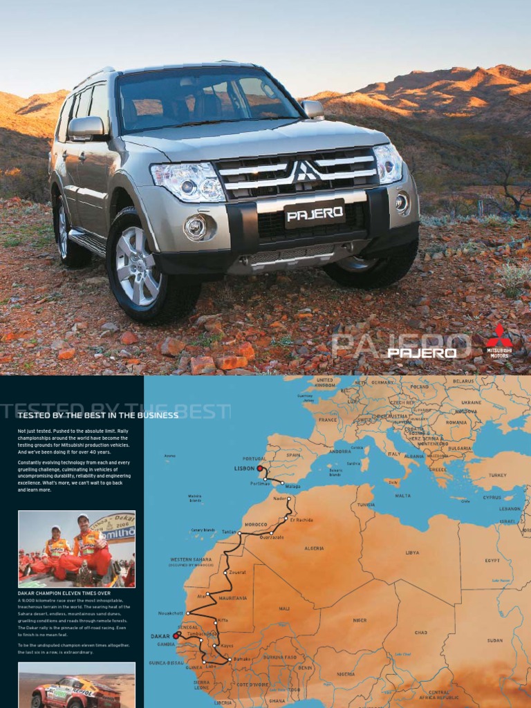PAJERO Owners Manual | Anti Lock Braking System | Transmission (Mechanics)