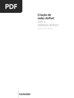 Criacao de Redes AirPort Com o Utilitario AirPort