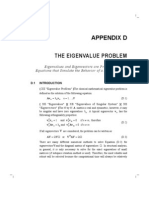 Appendix D The Eigenvalue Problem