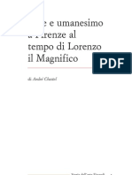 Andre ChastelArte e Umanesimo a Firenze Al Tempo Di L