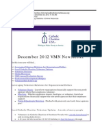 December 2012 VMN Newsletter