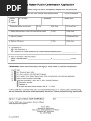 Notary Application