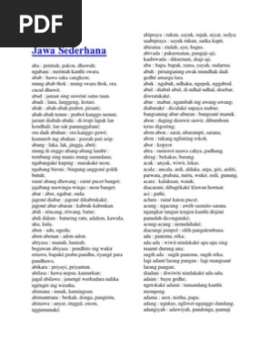 Kamus Jawa