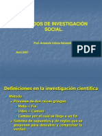 AUS Métodos de Investigación Social