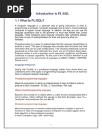 Oracle Plsql