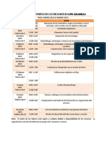 Calendario de talleres (UPR-Aguadilla)