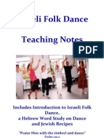Israeli Folk Dance Teaching Notes