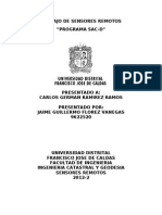 Trabajo Satelite de Sensores Remotos Sac