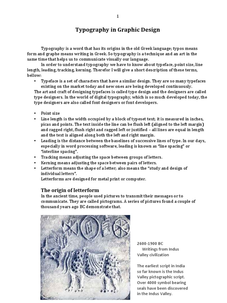 Typography in Graphic Design Overview | PDF | Johannes Gutenberg ...