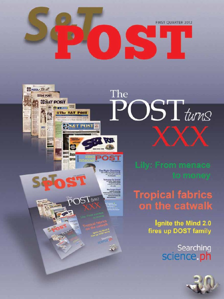 S&T Post: 30 Years of Innovation | PDF | Sea | Seaweed