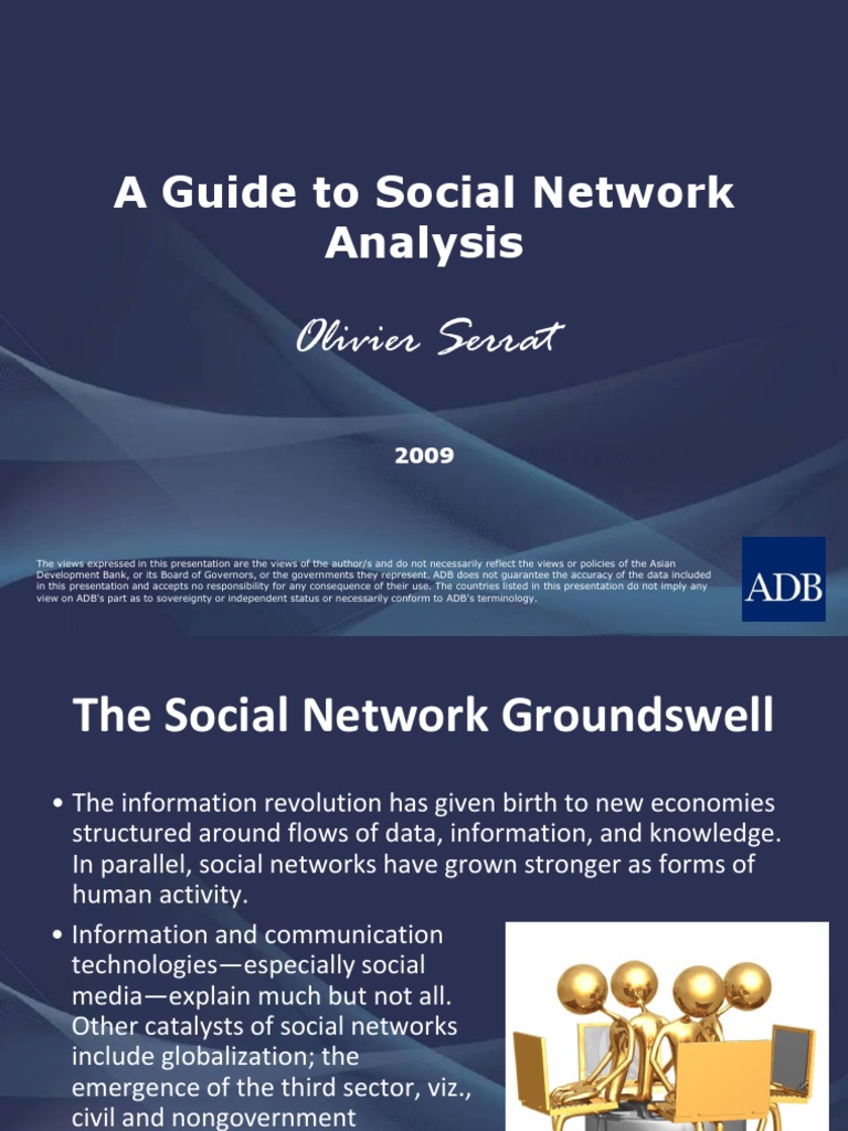 Guide to Social Network Analysis | PDF | Social Network | Asian ...