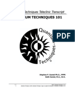 Download Quantum Techniques 101 Transcript by Dr Stephen and Beth Daniel Founders of Quantum Techniques SN117572296 doc pdf