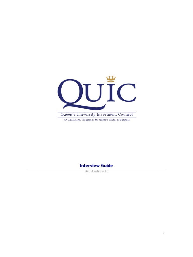 Investment Banking Interview Guide | PDF | Collateralized Debt Obligation |  Troubled Asset Relief Program