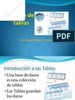 Diseño de Tablas